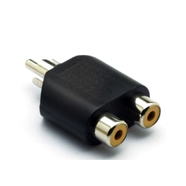 G&BL 222B - Αντάπτορας μετατροπής ήχου - 2 x RCA (F) - 1 RCA (M) - Splitter