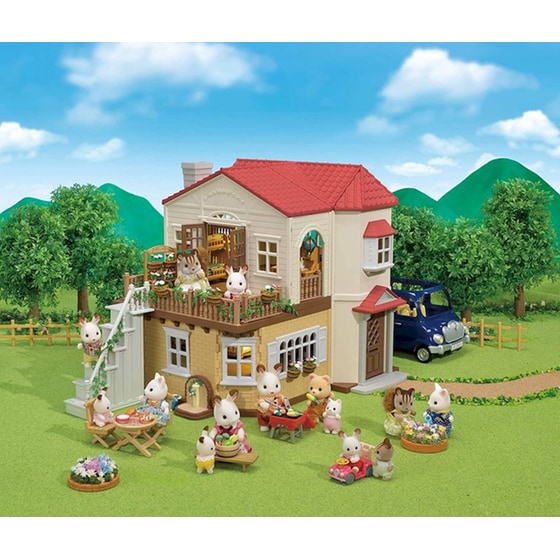Παιχνίδι Μινιατούρα Sylvanian Families: Σπίτι στο Χωριό με Κόκκινη Σκεπή - Red Roof Country Starter Home (5302) image 13