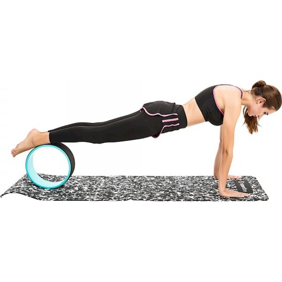 Yoga Wheel InSPORTline INS-17890 32 cm - Γαλάζιο/ Μαύρο image 6