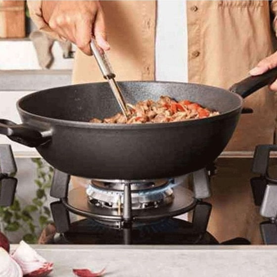 Αντικολλητικό Τηγάνι Wok FISSLER Adamant 100-800-32-100/0 από Αλουμίνιο 32cm image 1
