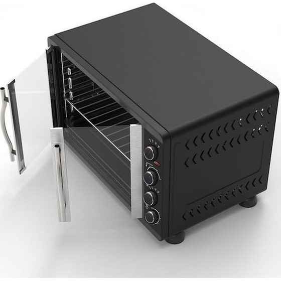TURBOTRONIC TT-FEO45 45 Lt 2000 W Μαύρο Ηλεκτρικό Φουρνάκι image 1