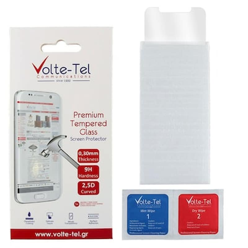 Προστατευτικό οθόνης Apple iPhone 12 Pro Max - Volte-tel Tempered Glass 9H 0.3mm 2.5D Full Glue