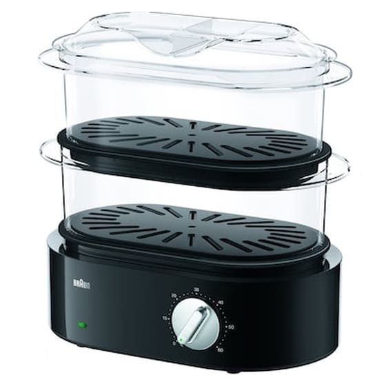 Ατμομάγειρας BRAUN FS 5100B 850 W 6.2 L Μαύρο image 1