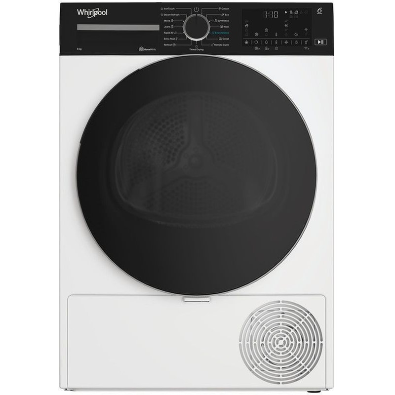 WHIRLPOOL WP C8 WBS EE 8 kg με Αντλία Θερμότητας Λευκό Στεγνωτήριο Ρούχων