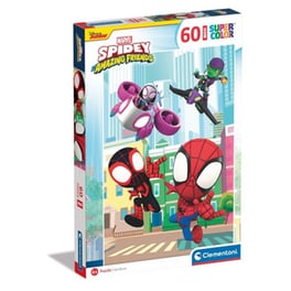 Παιδικό Παζλ Maxi Supercolor Marvel Spidey And His Amazing Friends Clementoni (60 Κομμάτια)