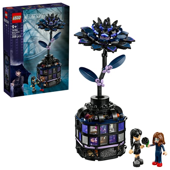 LEGO® Wednesday Black Dahlia Flower (76784) image 2