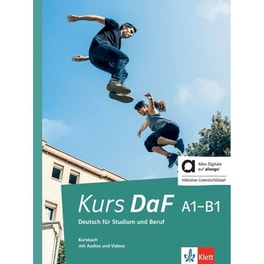 Kurs Daf A1 - B1 Kursbuch Hybride Ausgabe