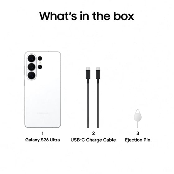 Samsung Galaxy S26 Ultra 512GB - White image 6