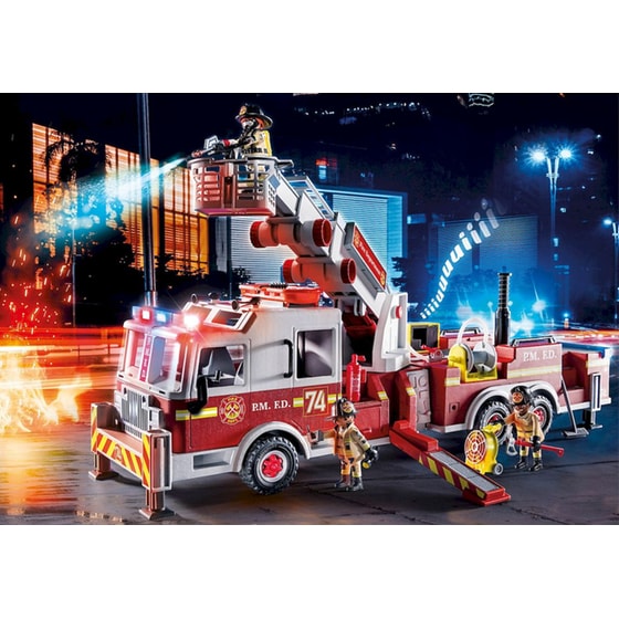 PLAYMOBIL® City Action US Tower Ladder: Πυροσβεστικό όχημα (70935) image 1