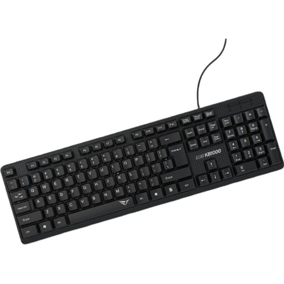 Alcatroz KB1000S Ενσύρματο Πληκτρολόγιο Black image 1