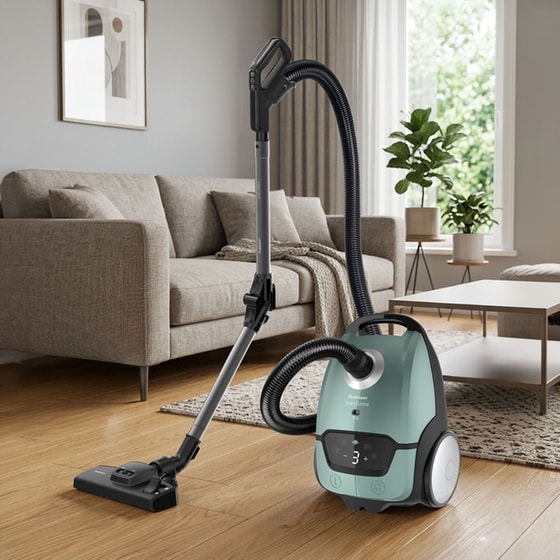 ROHNSON R-1565 με Σακούλα 4 L 900 W Πράσινο Ηλεκτρική Σκούπα image 2