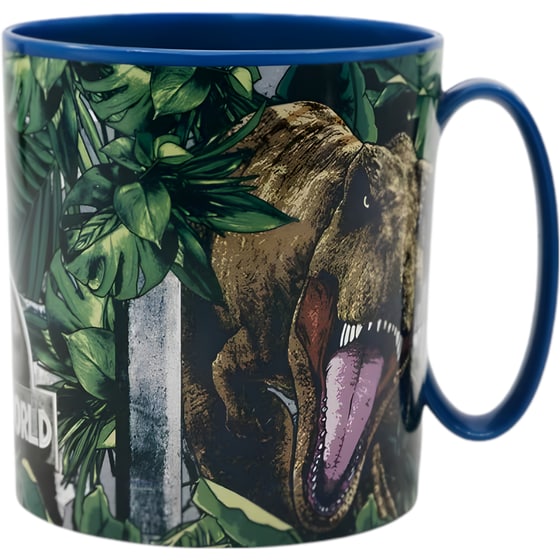 Κούπα Gim Jurassic World Πλαστική 350 ml - Μπλε image 0