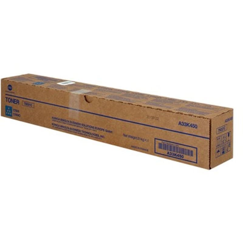 KONICA MINOLTA Konica Minolta Bizhub C224/284/364 Tn321c Cyan Toner (a33k450) (mintn321c)