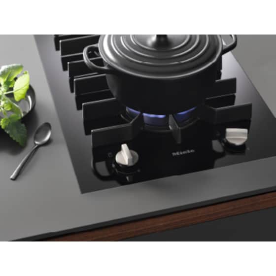 MIELE CS 71021 FL 37.8 cm Μαύρo Εστία Αερίου Domino Αυτόνομη image 3