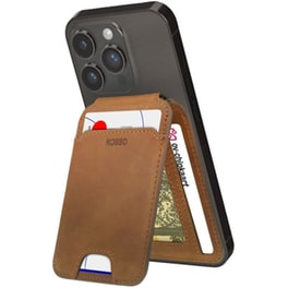 Θήκη - Πορτοφόλι για Κάρτες με MagSafe - Rosso Deluxe MagSafe Wallet - Brown