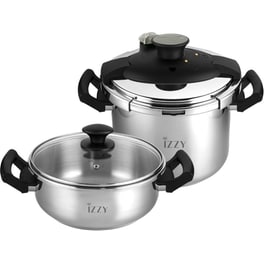 Σετ Χύτρες Ταχύτητας IZZY Multi 2 τμχ Inox