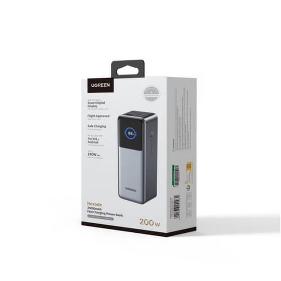 Powerbank Ugreen PB722 35525B 25.000mAh 200W - Grey image 1