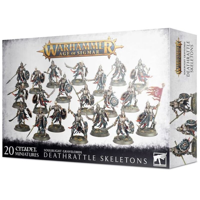 Soulblight Gravelords: Deathrattle Skeletons Warhammer: Age of Sigmar GAMES WORKSHOP