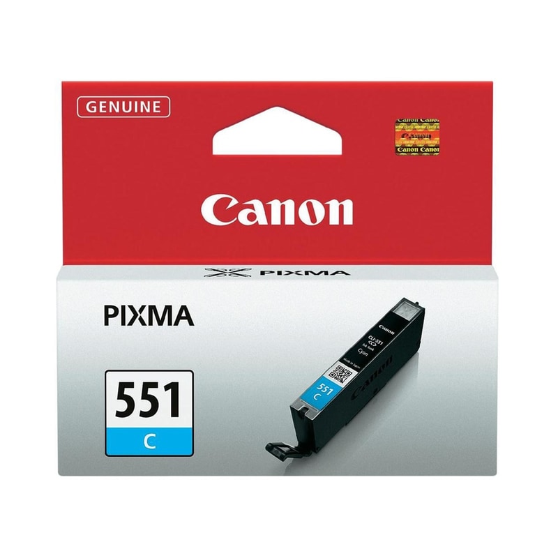 CANON Canon CLI-551 Κυανό Μελάνι Εκτυπωτή 6509B001