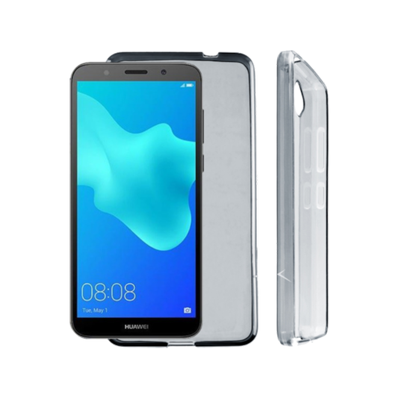 Θήκη Huawei Y5 2018 - Volte-Tel SlimColor - Διάφανο Γκρι VOLTE-TEL