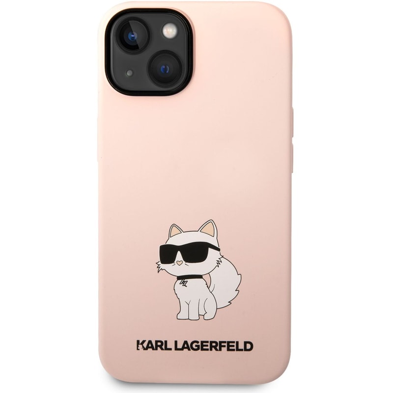 KARL LAGERFELD Θήκη Apple iPhone 14 Plus - Karl Lagerfeld Choupette NFT Hard Case - Pink