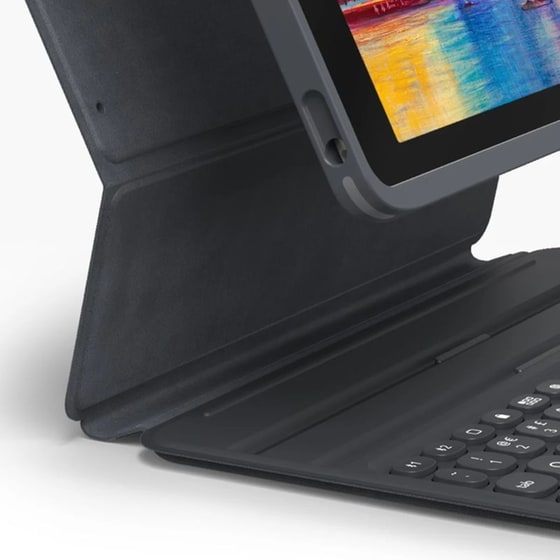 ZAGG Pro Keys Πληκτρολόγιο για iPad 10.2" (9th Gen) & iPad Pro 9.7" - Charcoal (UK) image 3
