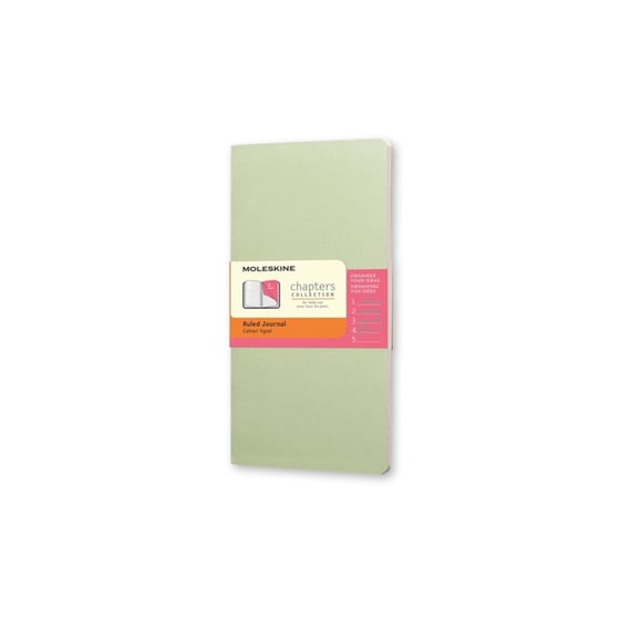 Σημειωματάριο Moleskine Chapters Journal Ruled Mist Green - Small image 0