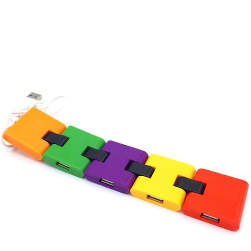 Color Usb 2.0 Hub 4 Port