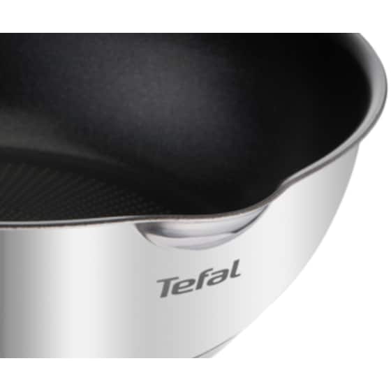 Τηγάνι Wok TEFAL EMOTION E30077 από Ανοξείδωτο Ατσάλι 26 cm image 1