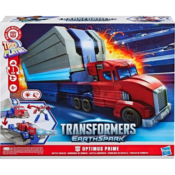 Hasbro Σετ Παιχνιδιού Transformers Truck to Playset Earthspark Optimus Prime (G0750) image 0