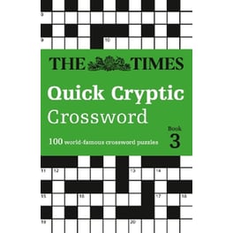 TIMES QUICK CRYPTIC CROSSWORD BOOK 3