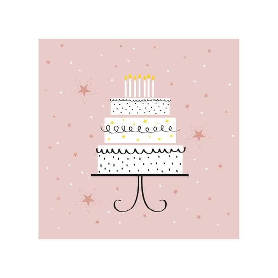Χαρτοπετσέτες Bamboo Cake - 20 Τεμάχια image 0