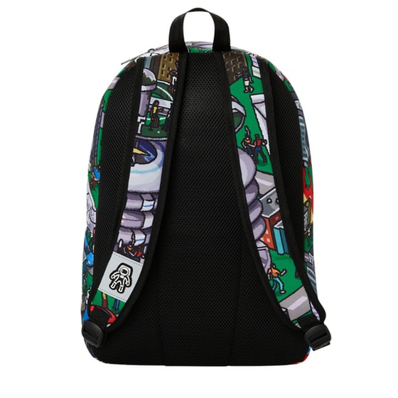 Τσάντα Πλάτης Space Junk Park City Πολλών Θηκών Πολύχρωμο image 3