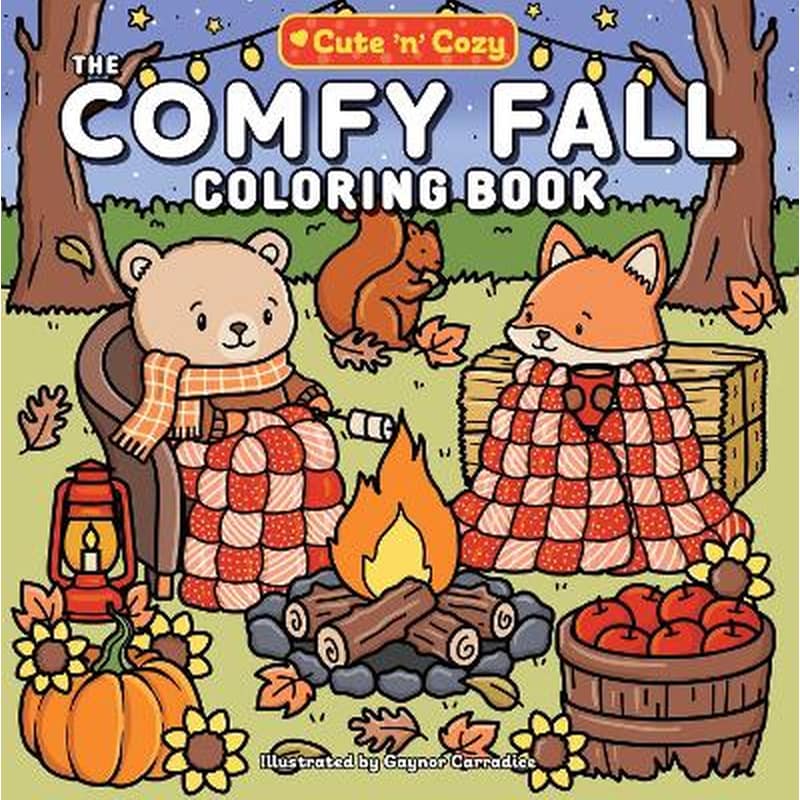 The Comfy Fall Coloring Book