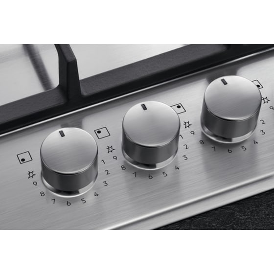 Εστία Αερίου Αυτόνομη AEG HGB64420SM 59.4 cm Inox image 2