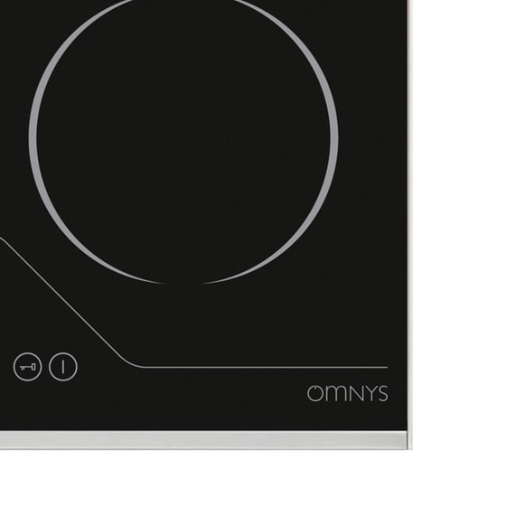 OMNYS CH4IN 59 cm  Μαύρο Εστία Κεραμική Αυτόνομη image 2