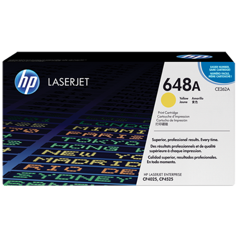 HP Toner HP 648A CE262A - Yellow