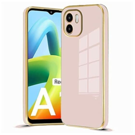 Θήκη Xiaomi Redmi A1/A2 - Bodycell Gold Plated - Pink image 0