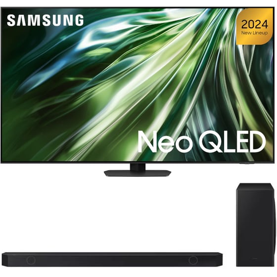 Samsung Neo QLED 75" 4K Smart Τηλεόραση 75QN90D + Samsung HW-Q800D Soundbar 360W 5.1.2 - Μαύρο image 0