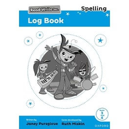 Read Write Inc. Spelling: Read Write Inc. Spelling: Log Book 3-4 (Pack of 30)