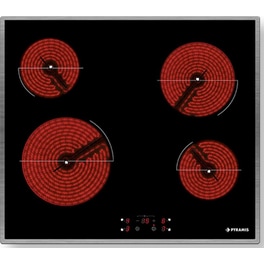 PYRAMIS PHC61410IFB 58 cm Εστία Κεραμική Αυτόνομη  Μαύρο