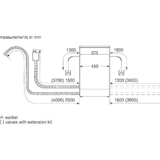 BOSCH SPS2HKI58E για 10 Σερβίτσια Inox Πλυντήριο Πιάτων image 3