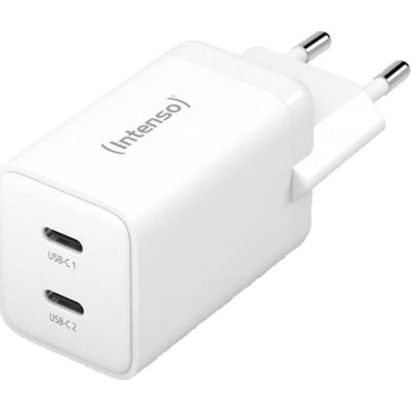 Intenso Power Adapter W30c Gan 1x USB-C 30W - Λευκό