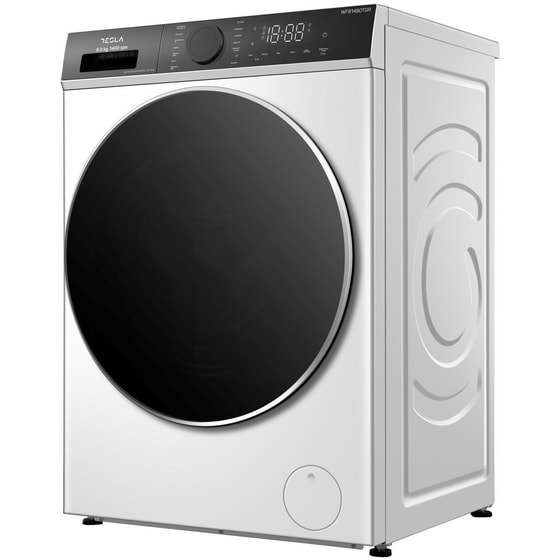 TESLA WF91480TGR 9 kg 1.400 Στροφές Λευκό Πλυντήριο Ρούχων image 2