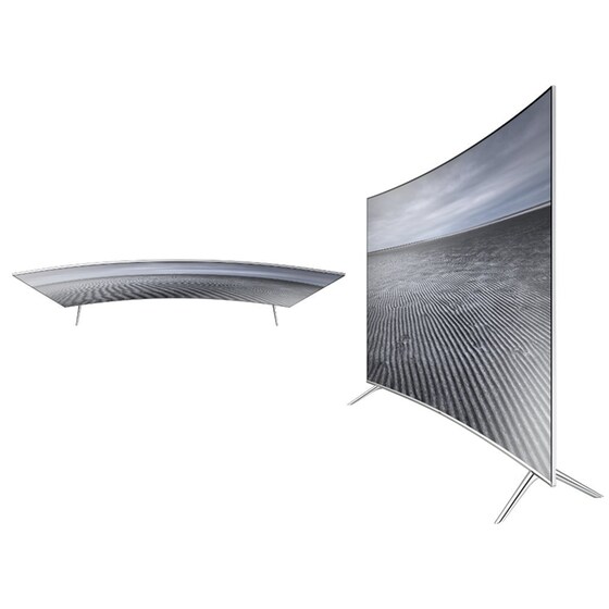 Τηλεόραση Samsung 55" Smart Curved LED Ultra HD UE55KS7500 image 4