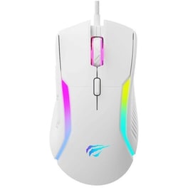 Havit MS1033 RGB Gaming Ενσύρματο Ποντίκι - Λευκό