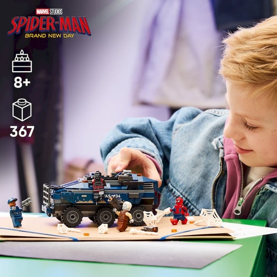 LEGO® ǀ Marvel Καταδίωξη Μεταφορικού Φυλακισμένων του Σπάιντερ-Μαν (76349) image 9