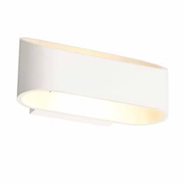 Απλίκα Τοίχου Led Aca Nephele L35039 Μεταλλική 16x10x7.5 cm - Λευκή