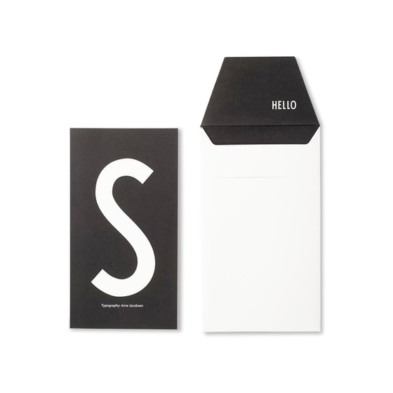 Ευχετήρια Κάρτα Design Letters - Letter S image 0
