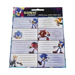 Αυτοκόλλητες Ετικέτες Gim Sonic (2 Φύλλα - 16 Τεμάχια)